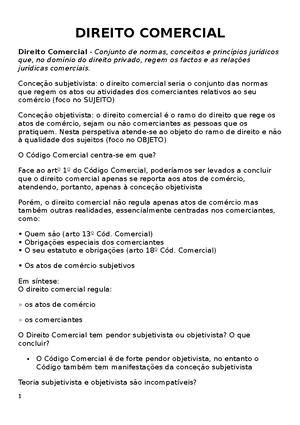 Resumos De Direito Das Empresas E Do Trabalho - Direito Empresarial ...