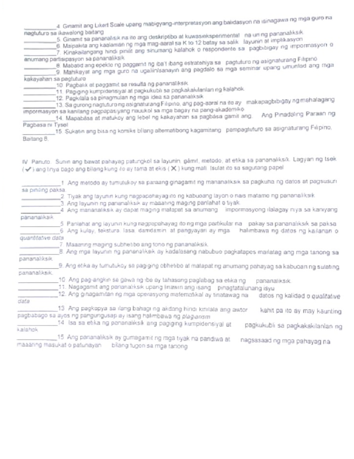 Filipino - Personal Development Modules 1-3 - StuDocuhttps://www ...