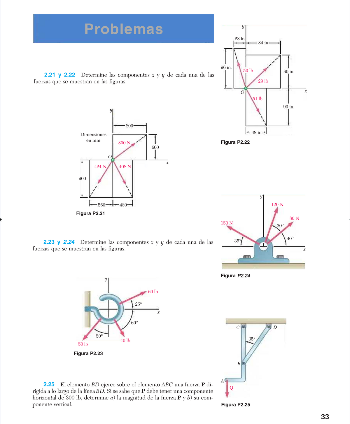 Pdf Composicion Y Descomposicion De Fuerzas 2d Ejerc 2 Compress