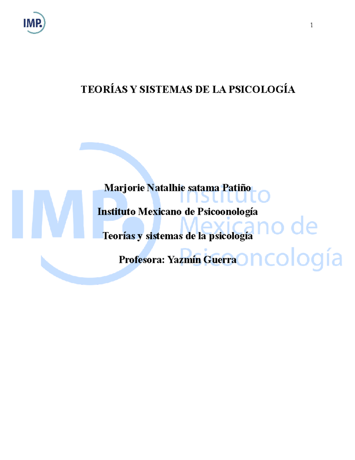Ensayo Teorías Y Sistemas DE LA Psicología - TEORÍAS Y SISTEMAS DE LA ...