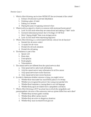 NSCI Chapter 17 Lecture Notes - NSCI CHAPTER 17 NOTES Emotions As ...