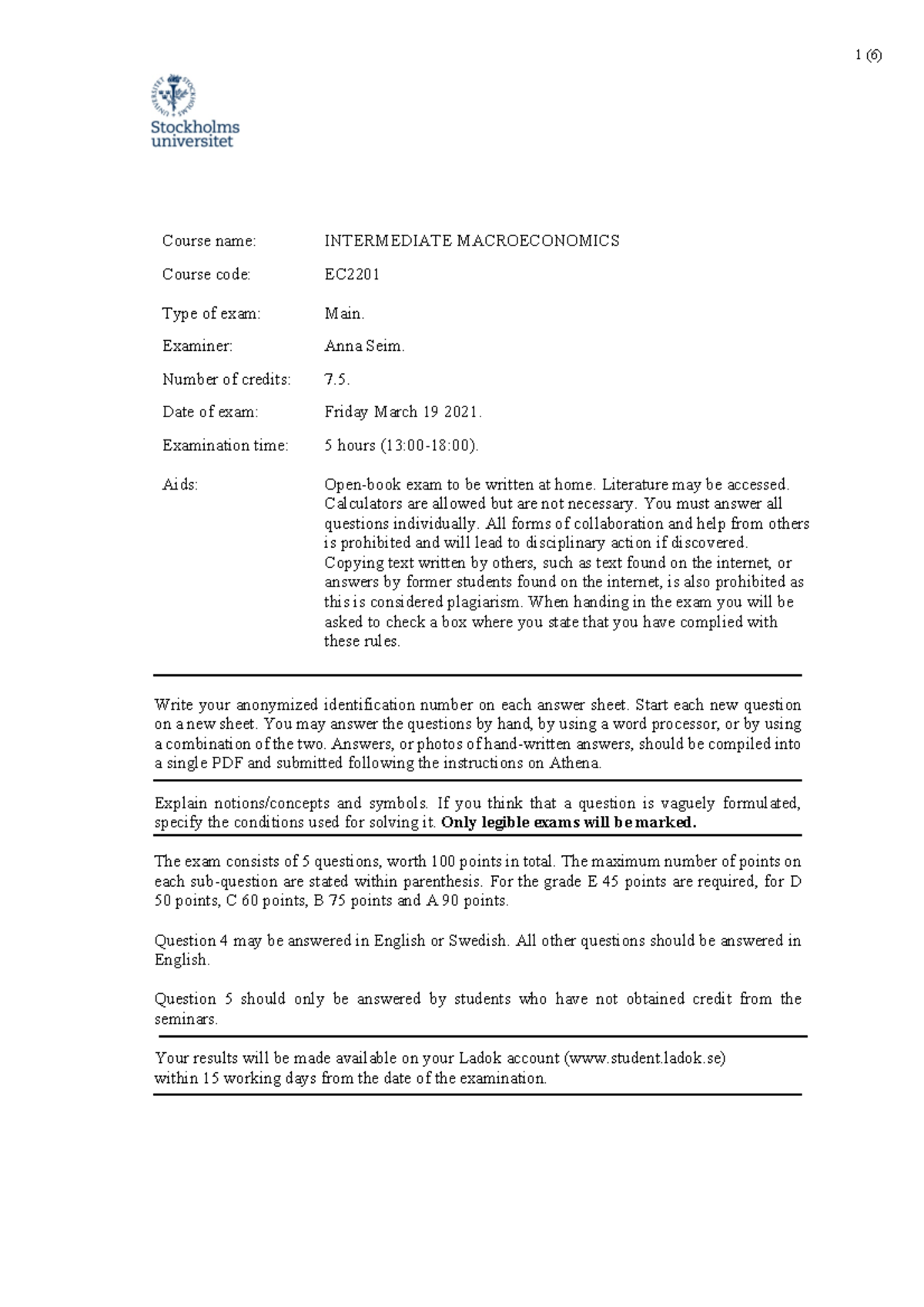 exam-ec2201-210319-even-course-name-intermediate-macroeconomics