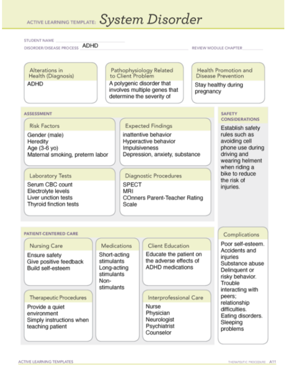 5 ATI Template - ATI Remediation - MED765 - Studocu