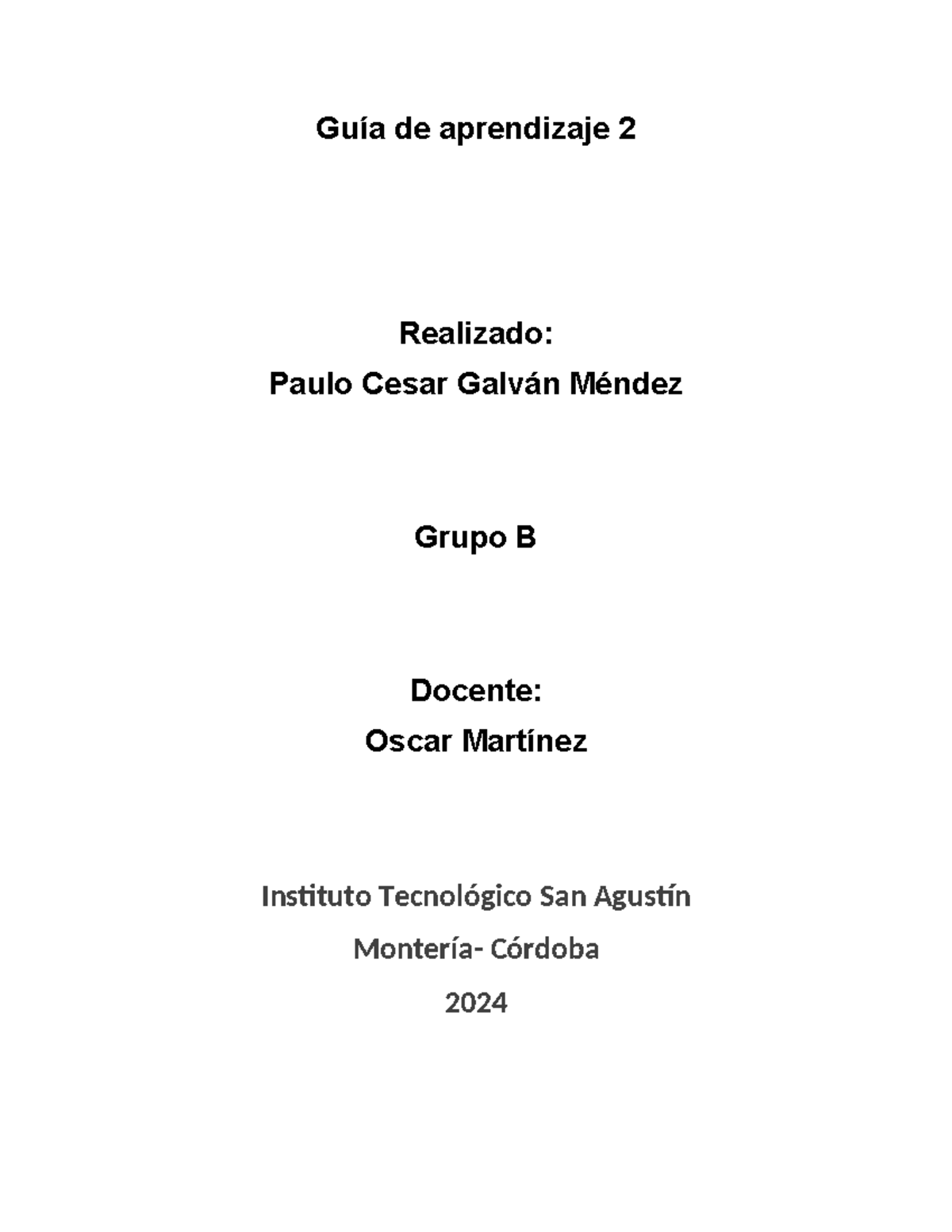 Taller guia 2 - solucion guia 2 informatica - Guía de aprendizaje 2 ...