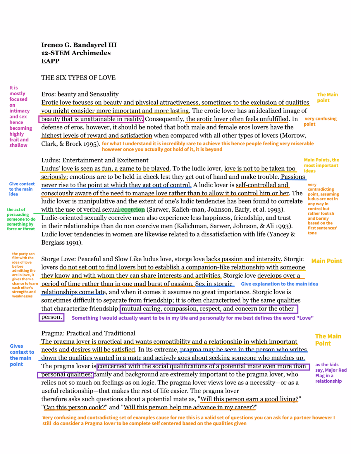 Bandayrel - EAPP - example of annotation of an article - Education ...