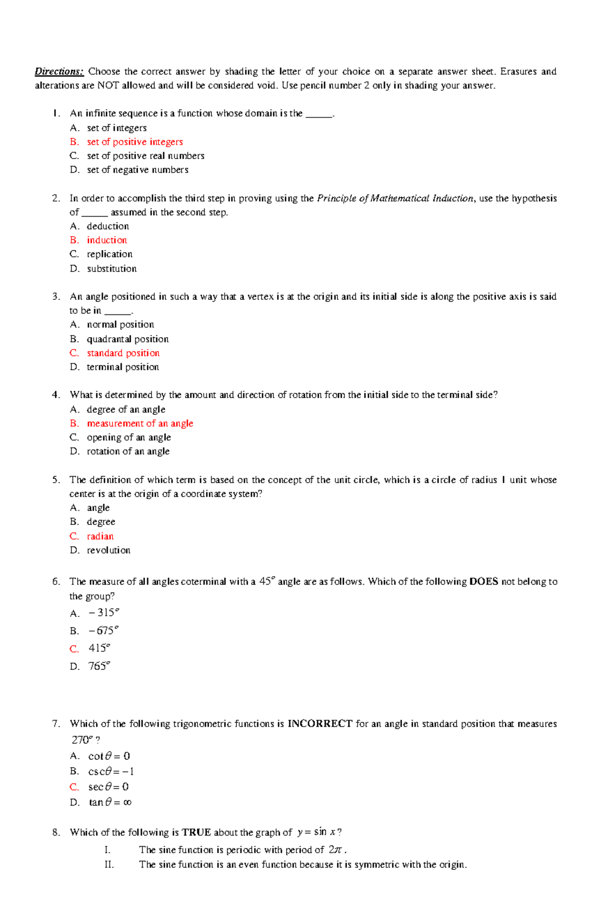 479974636 Second Quarter Examination in Precalculus Reviewer pdf ...