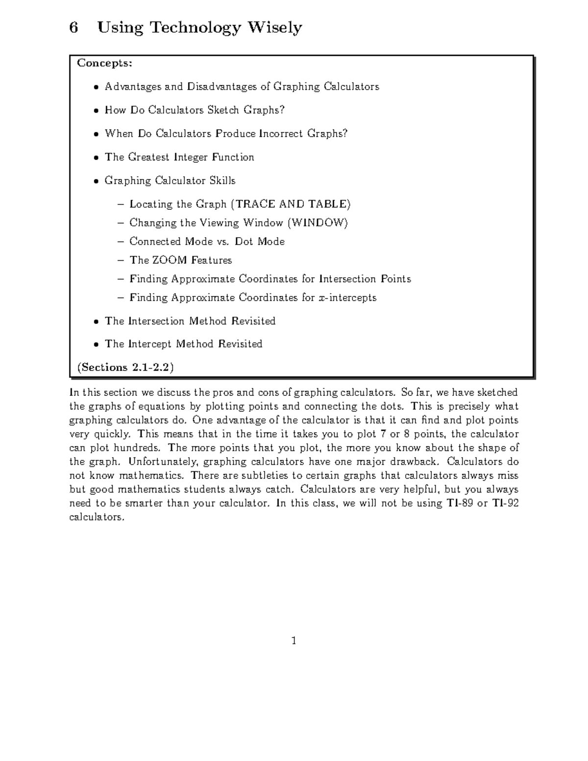 Lecture Notes 5 Handwritten Ma109 College Algebra Uky