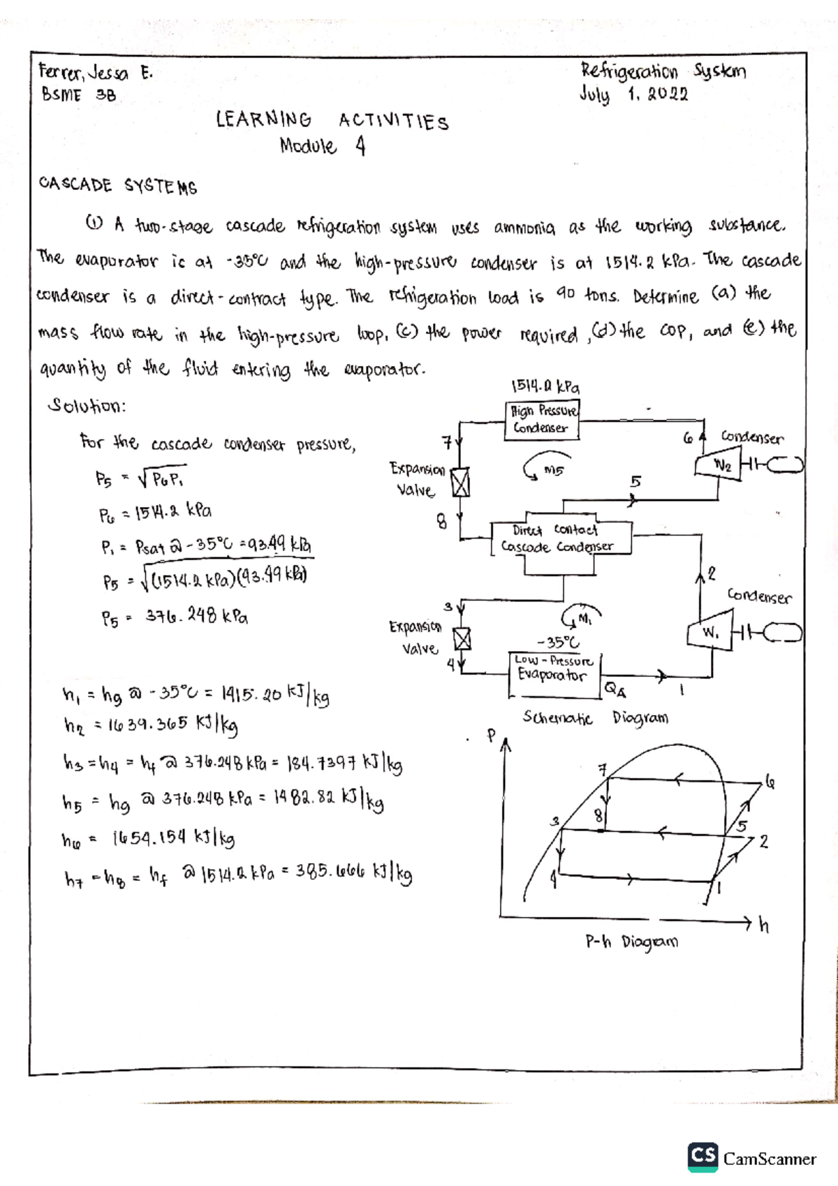 refrigeration-system-problem-solving-mechanical-engineering-nvsu