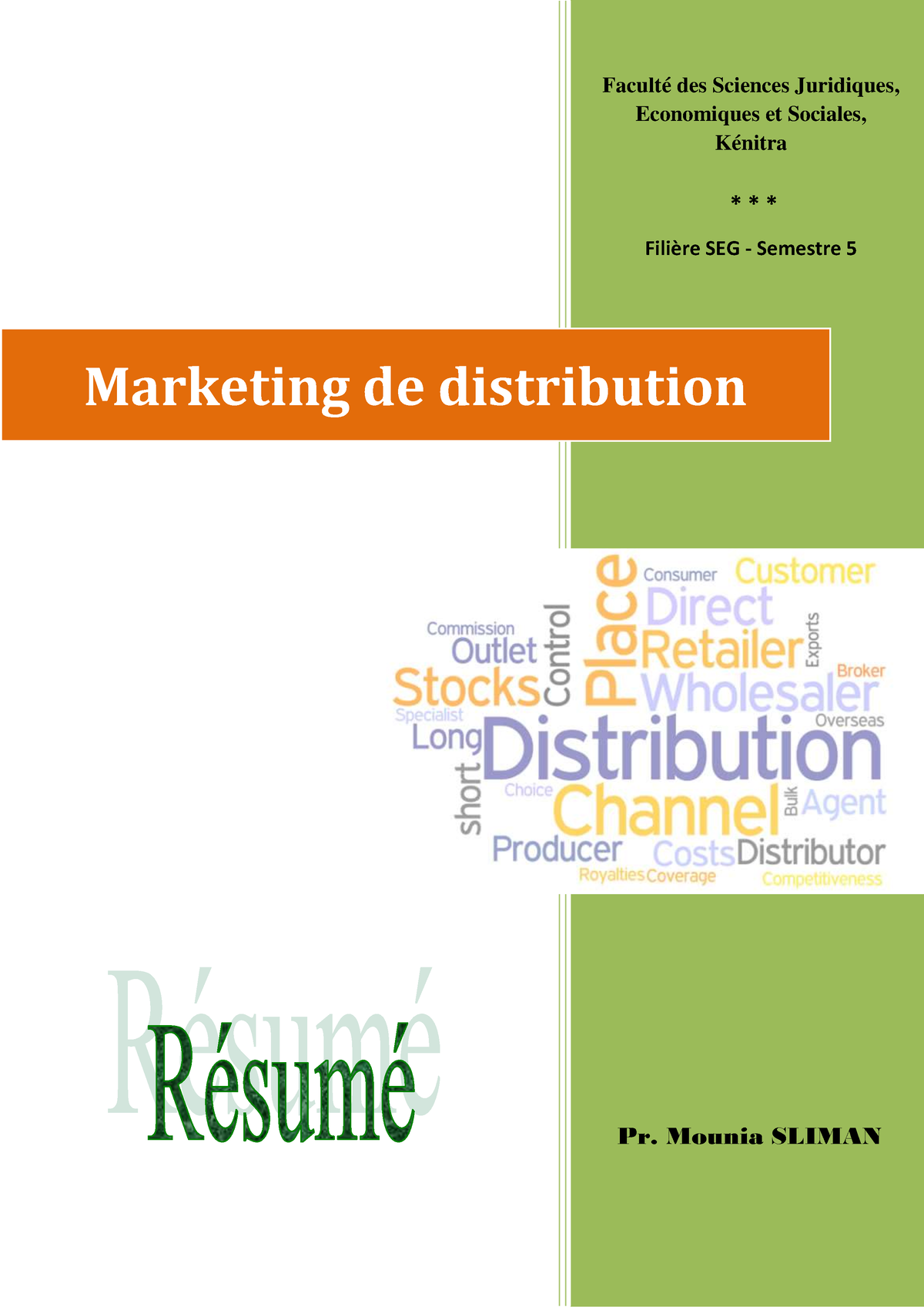 dissertation marketing de distribution