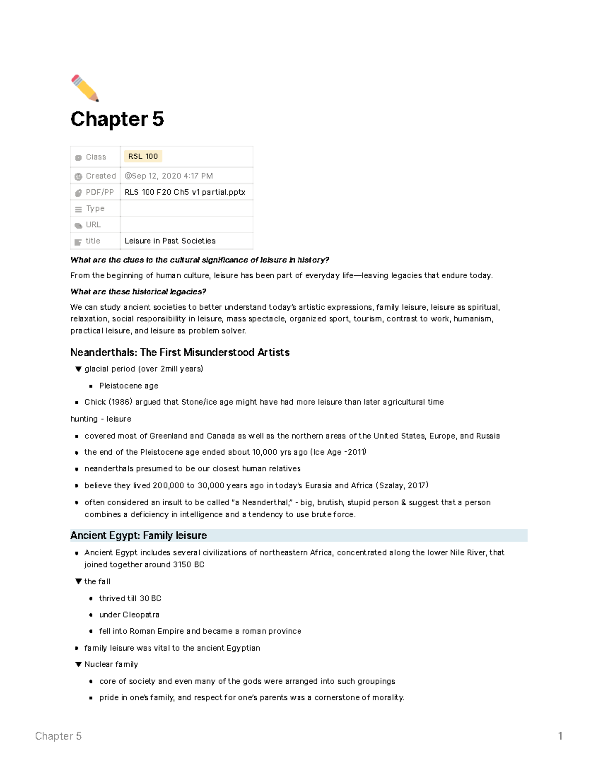RSL Chapter 5 - kono - Chapter 5 Class RSL 100 Created PDF/PP RLS 100 ...