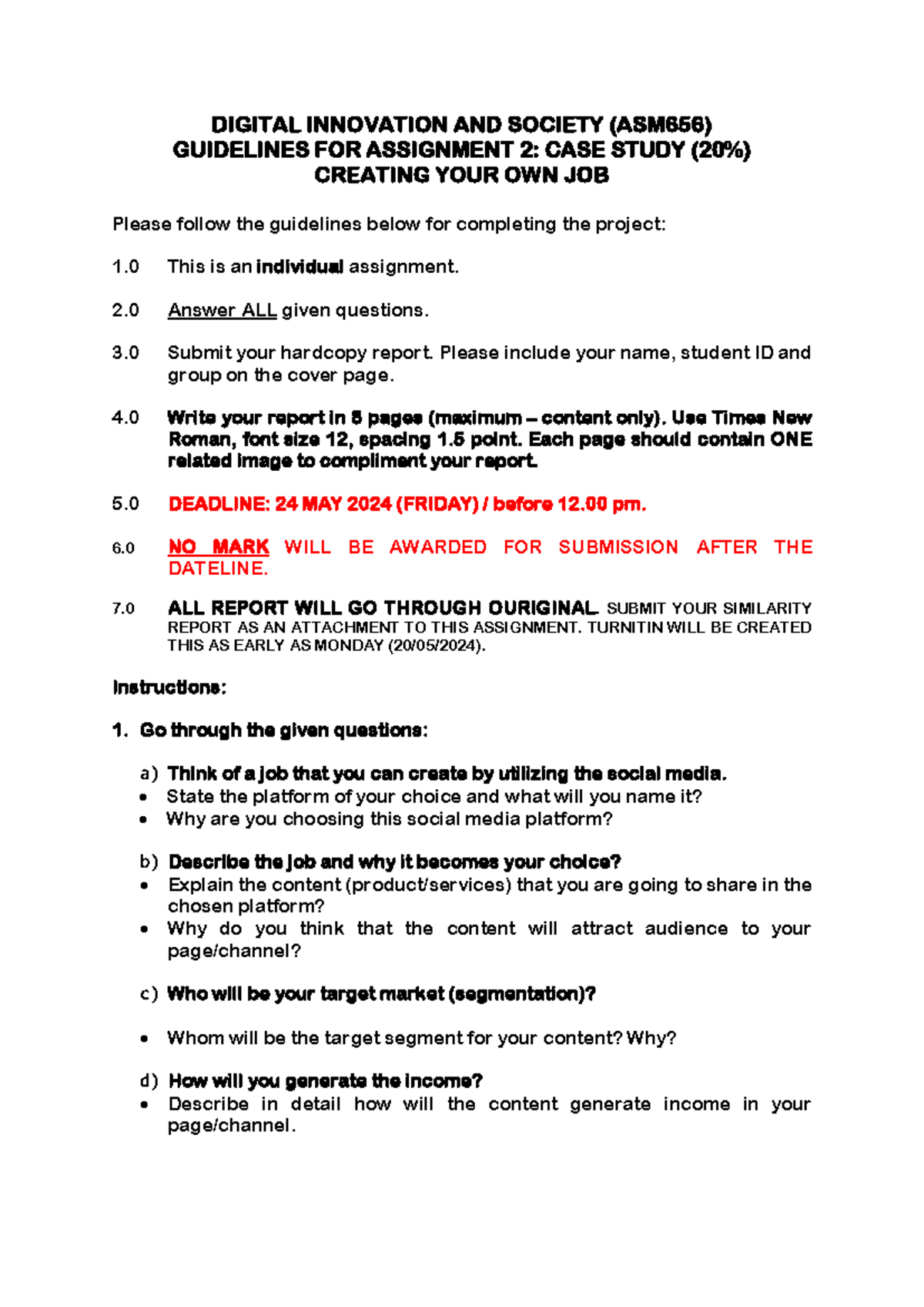 ASG 2 Creating YOUR OWN JOB Guidelines MAY 2024 - DIGITAL INNOVATION ...