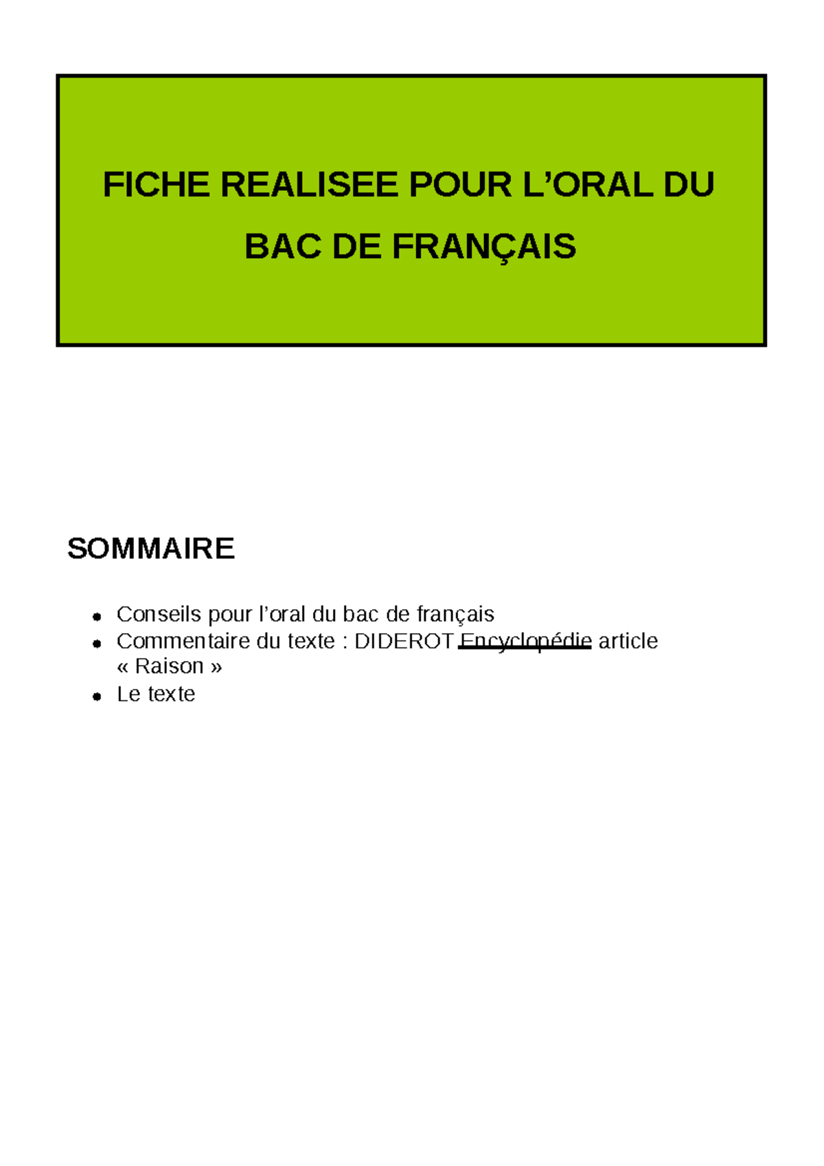 Oral Francais Bac 2025 | Bac Francais 2025 Ecrit – DACHN
