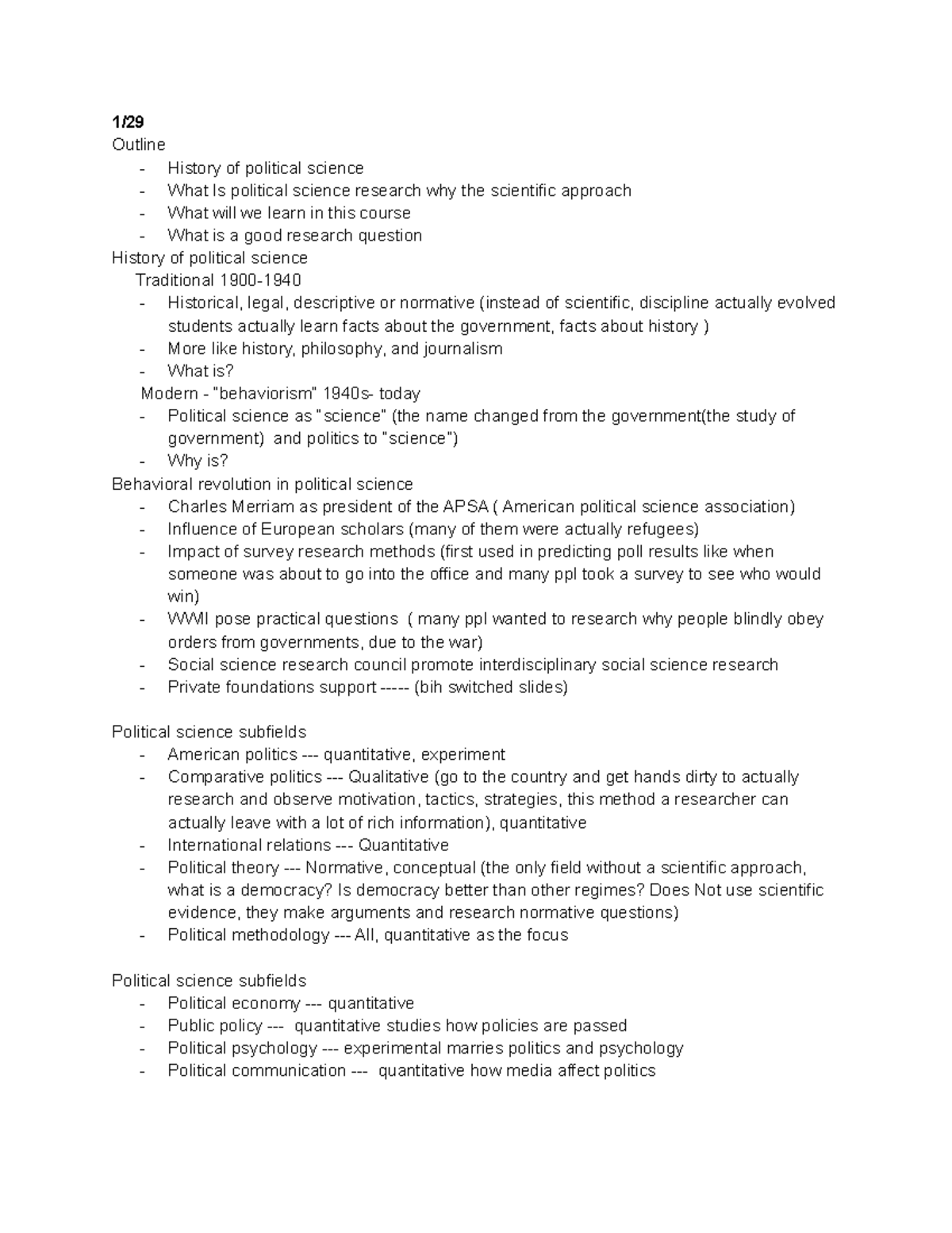 psc-310-notes-1-outline-history-of-political-science-what-is