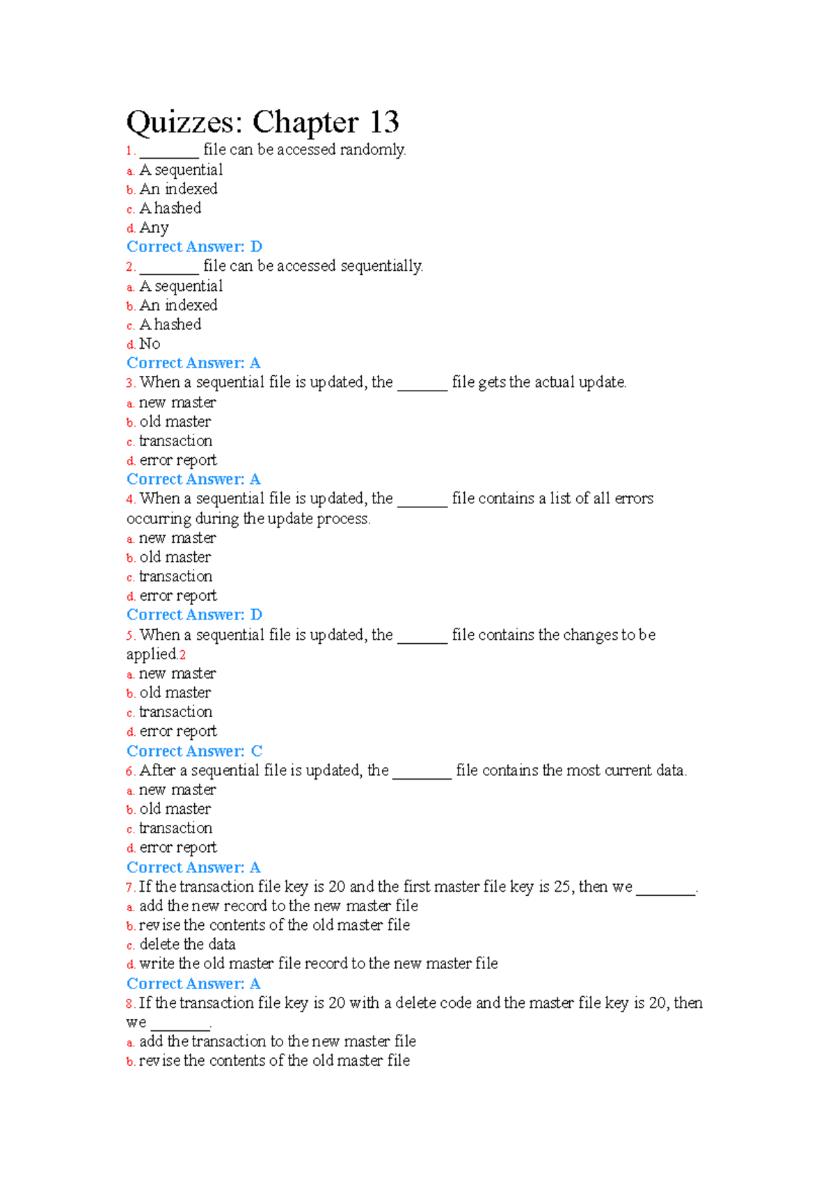 Quizzes 13 aegfsrhdt Quizzes Chapter 13 _______ file can be