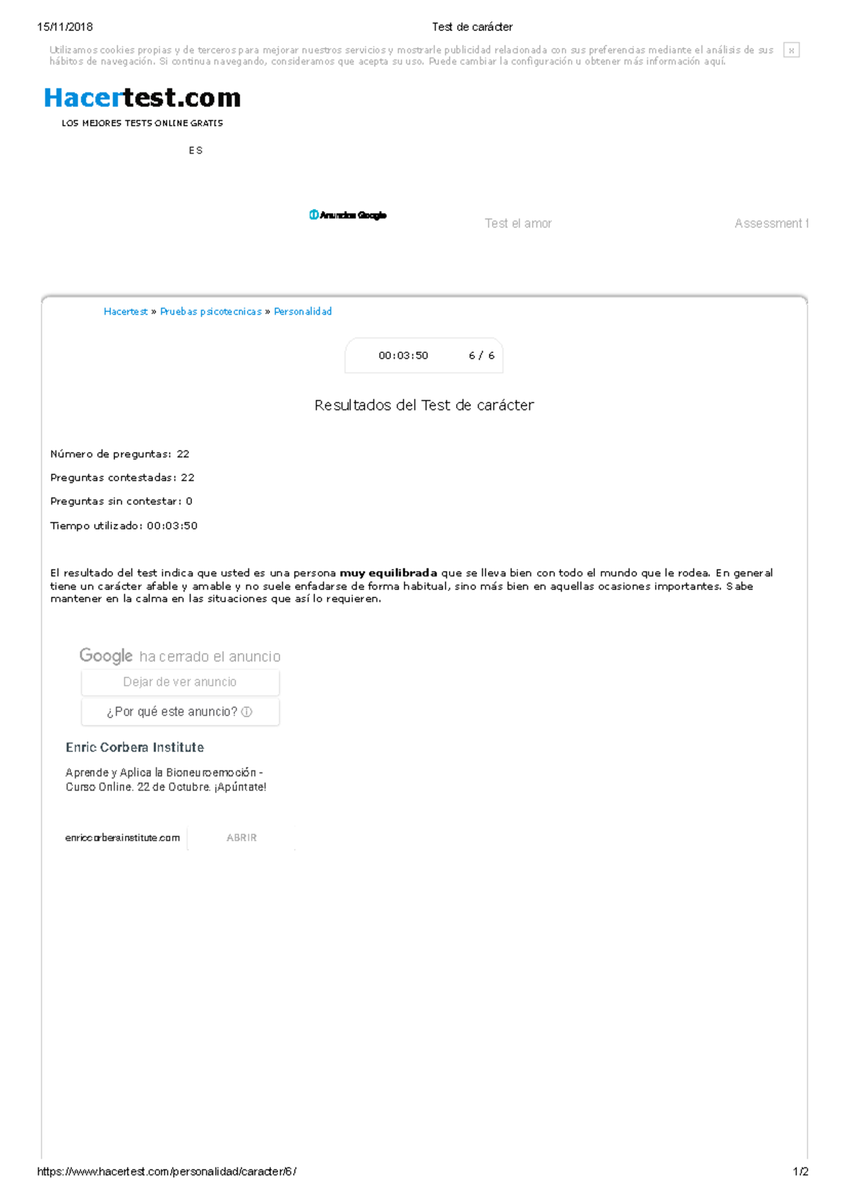 Test-de-carácter - 15/11/2018 Test de carácter hacertest/personalidad ...