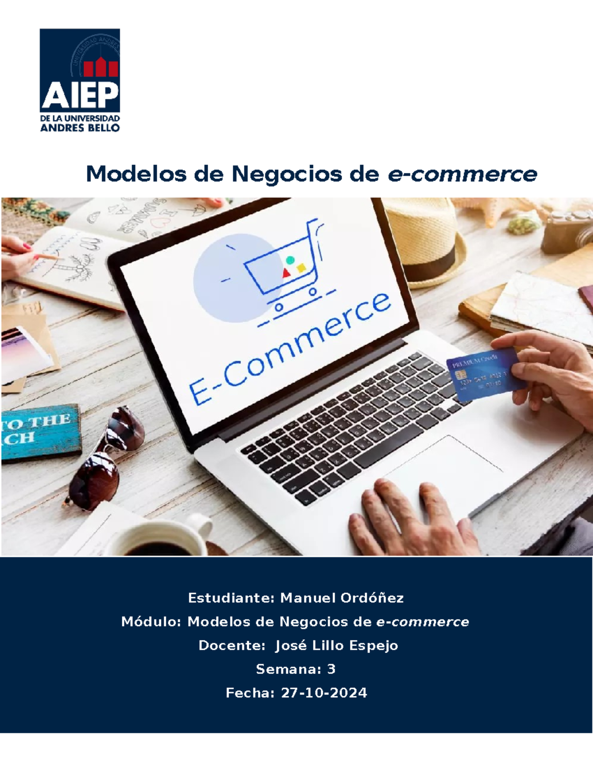 Modelos de Negocios e-commerce - Estudiante: Manuel Ordóñez Módulo ...