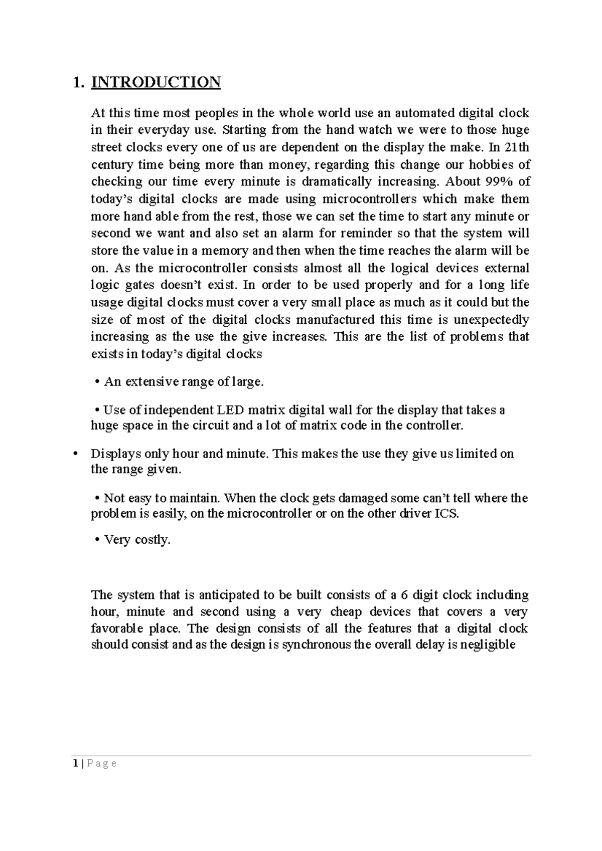ADE Activty 3 Report - documents - 1. INTRODUCTION At this time most ...