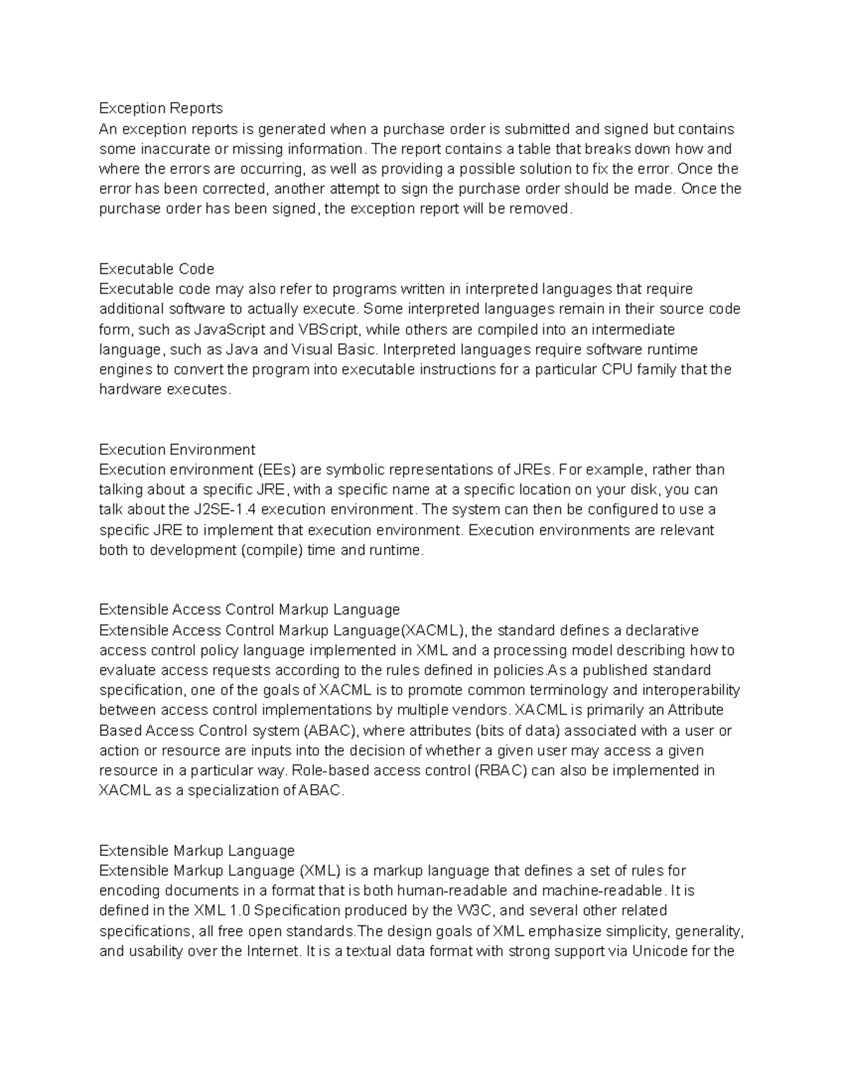 ABC of CS Internal Storage, Invocation, Inputs and Outputs - Exception ...
