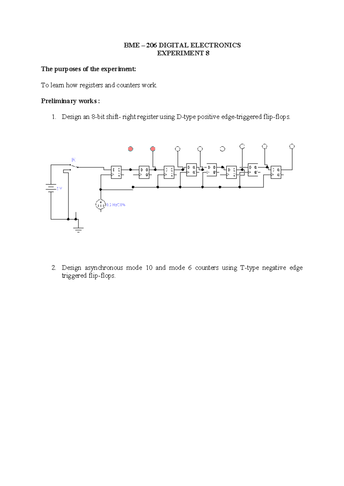 BME206 lab 8 - dmkes - Elektronics - BME – 206 DIGITAL ELECTRONICS ...