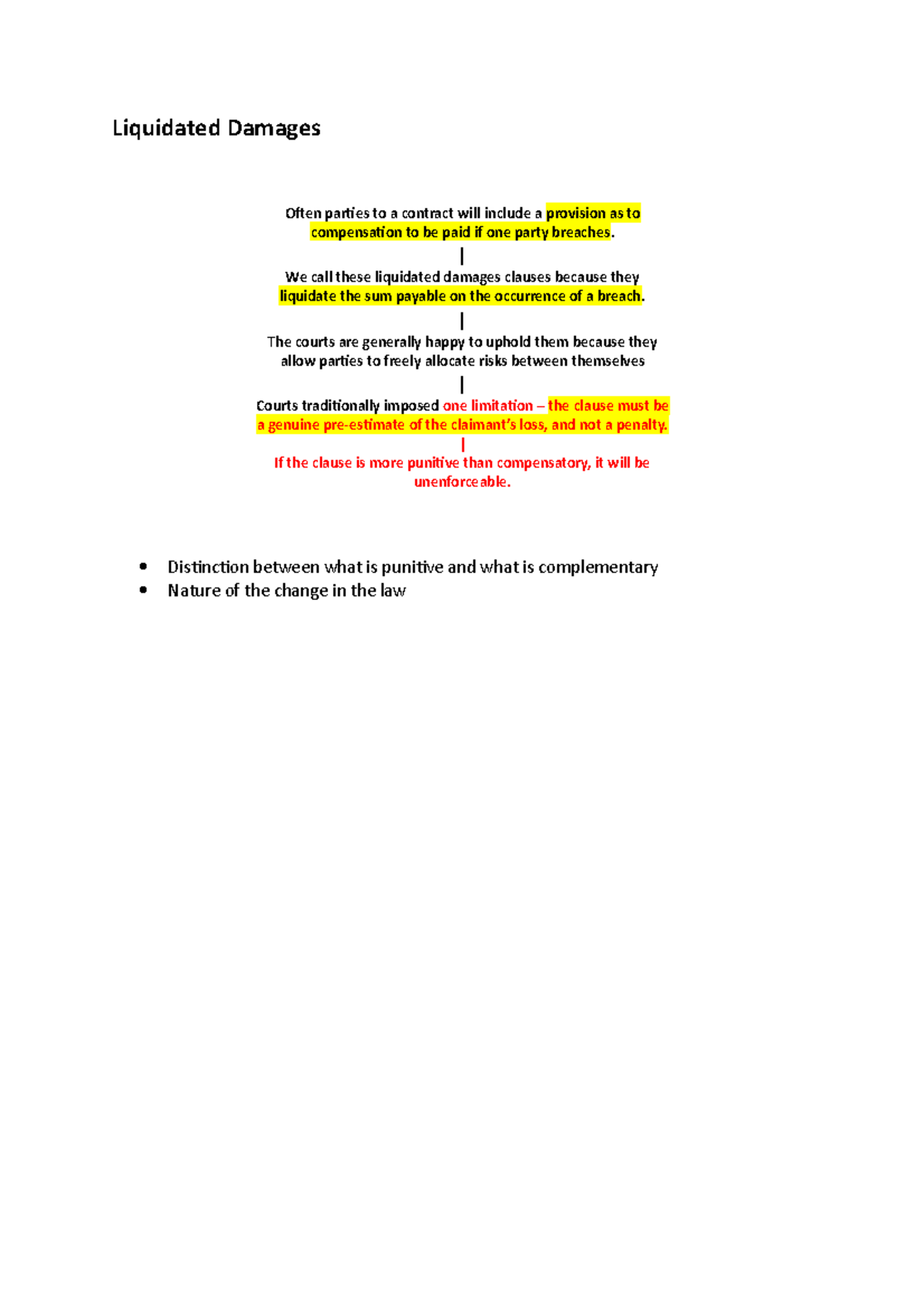 3 30 Liquidated Damages Liquidated Damages Often Parties To A