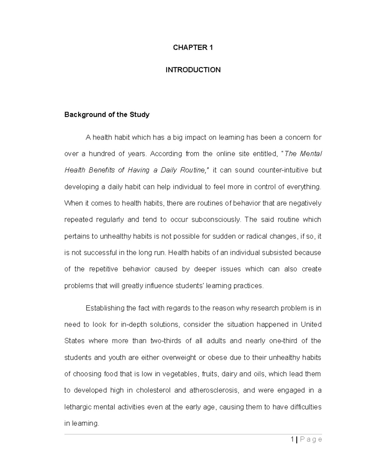 Chapter 1 4 Mixed Method - CHAPTER 1 INTRODUCTION Background of the ...