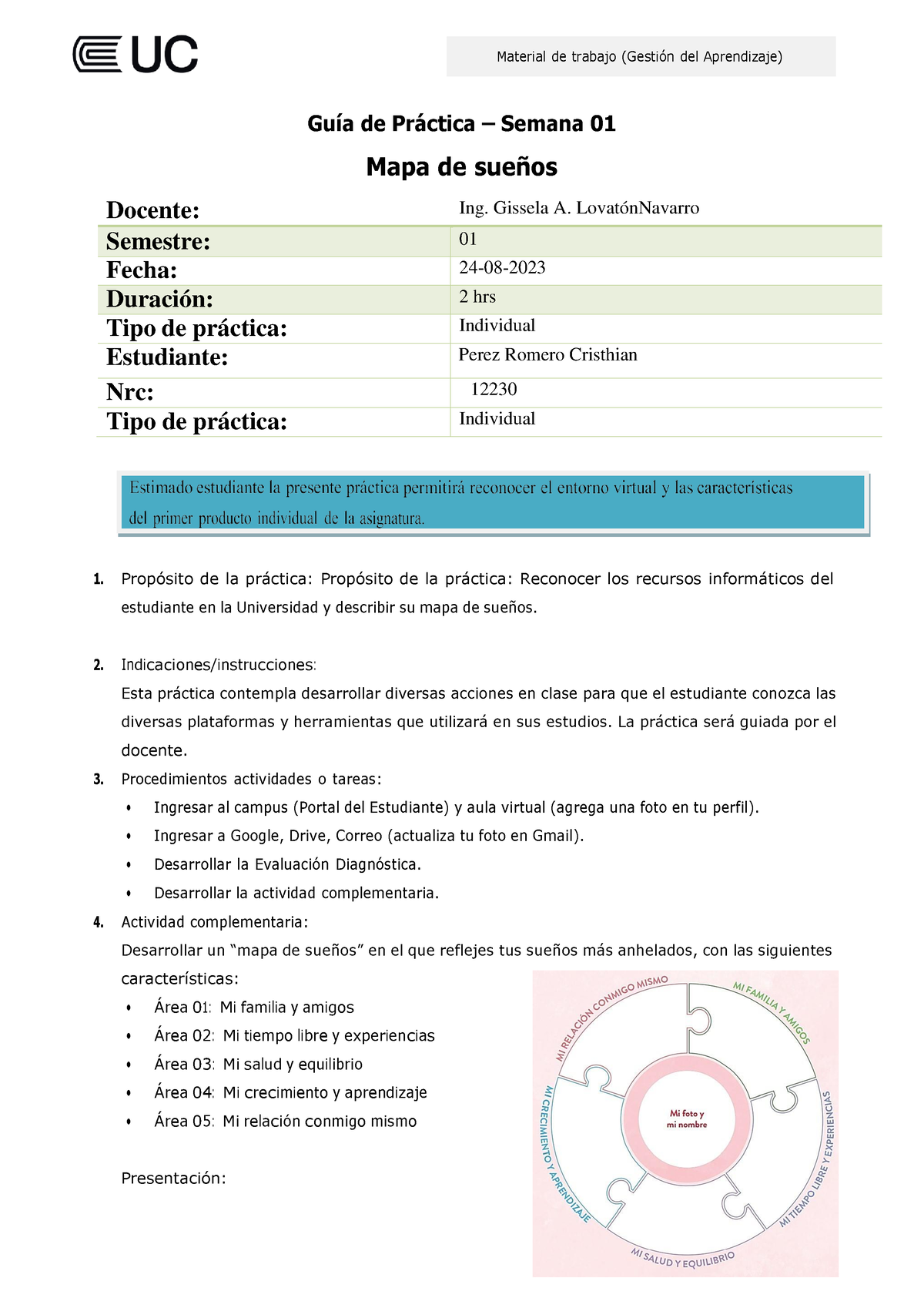 Semana 01 - Gu Ã A De Pr Ã¡ctica - GuÌa De Pr·ctica – Semana 01 Mapa De ...