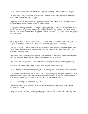 Script ap - mmmmmm - Coleen- Narrator Prepared family (mahirap) Not ...