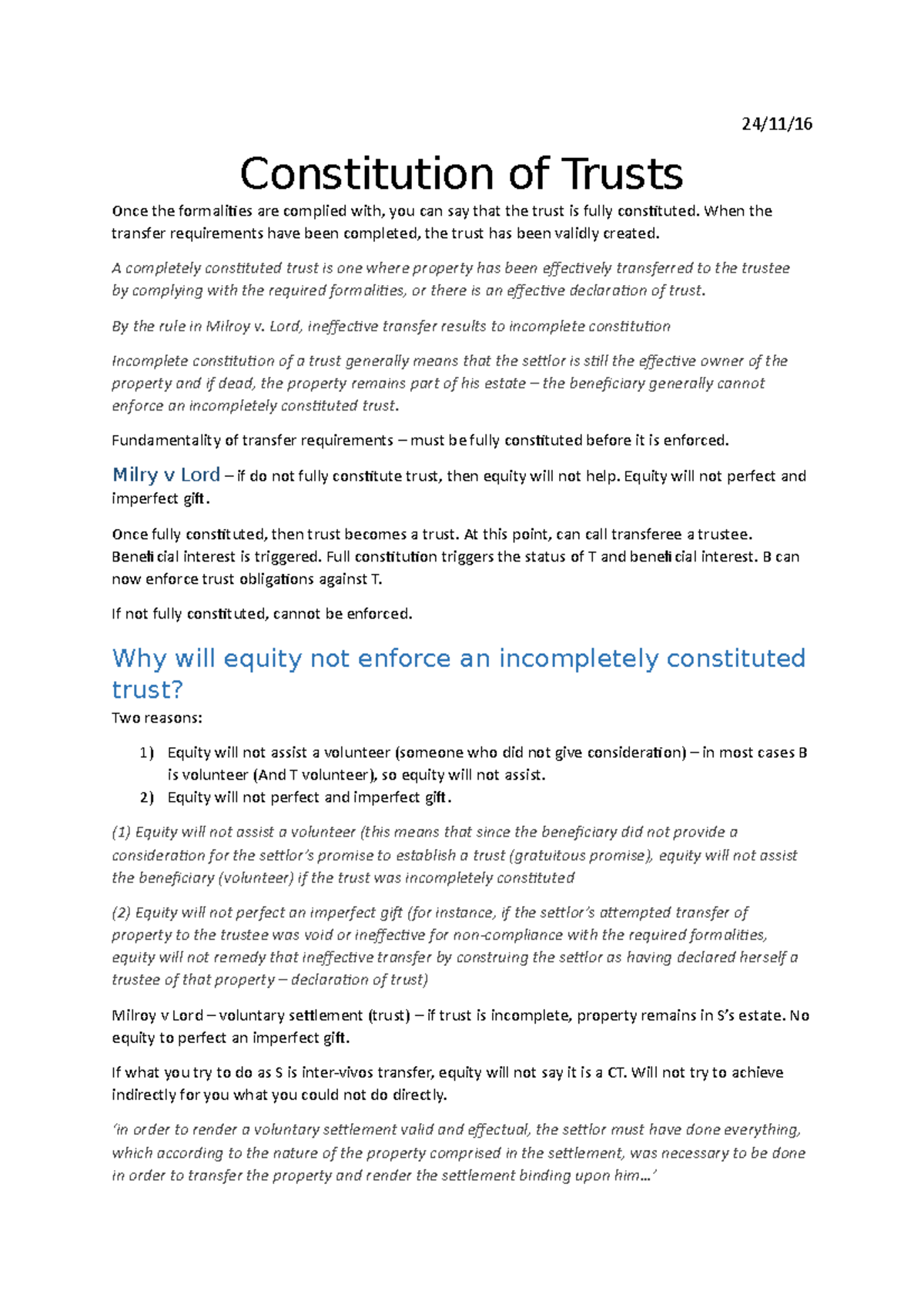 13-14-Constitution-of-Trusts (7 pgs) - Constitution of Trusts Once the ...