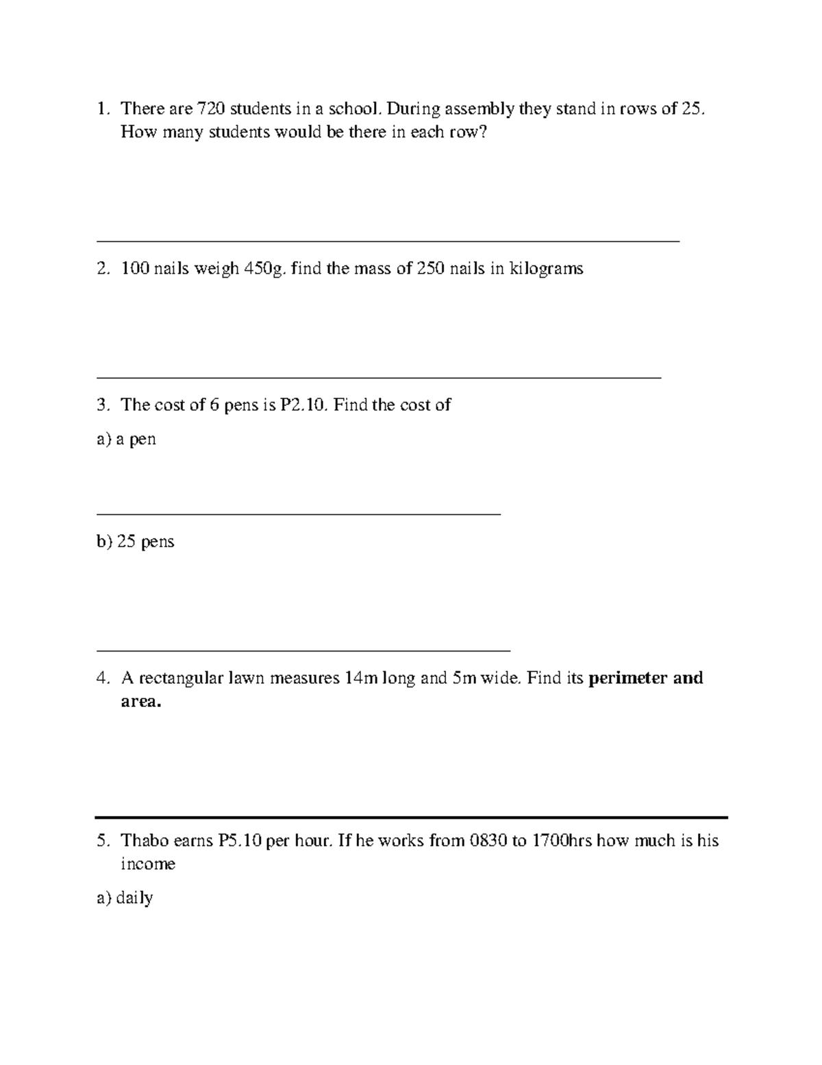 JCE Mathematics Revision KIT part 5 - There are 720 students in a ...