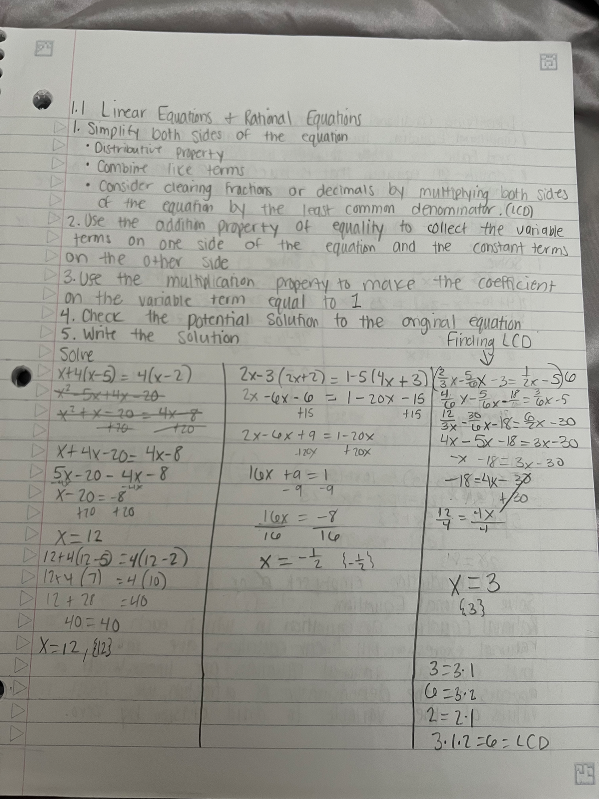 IMG 1901 - Notes and practice from class with Professor Brittany ...