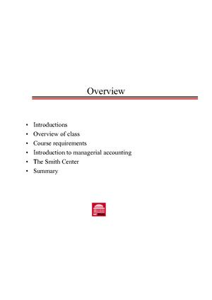 Chapter 1 Managerial Acctg And Cost Concepts - Managerial Accounting ...