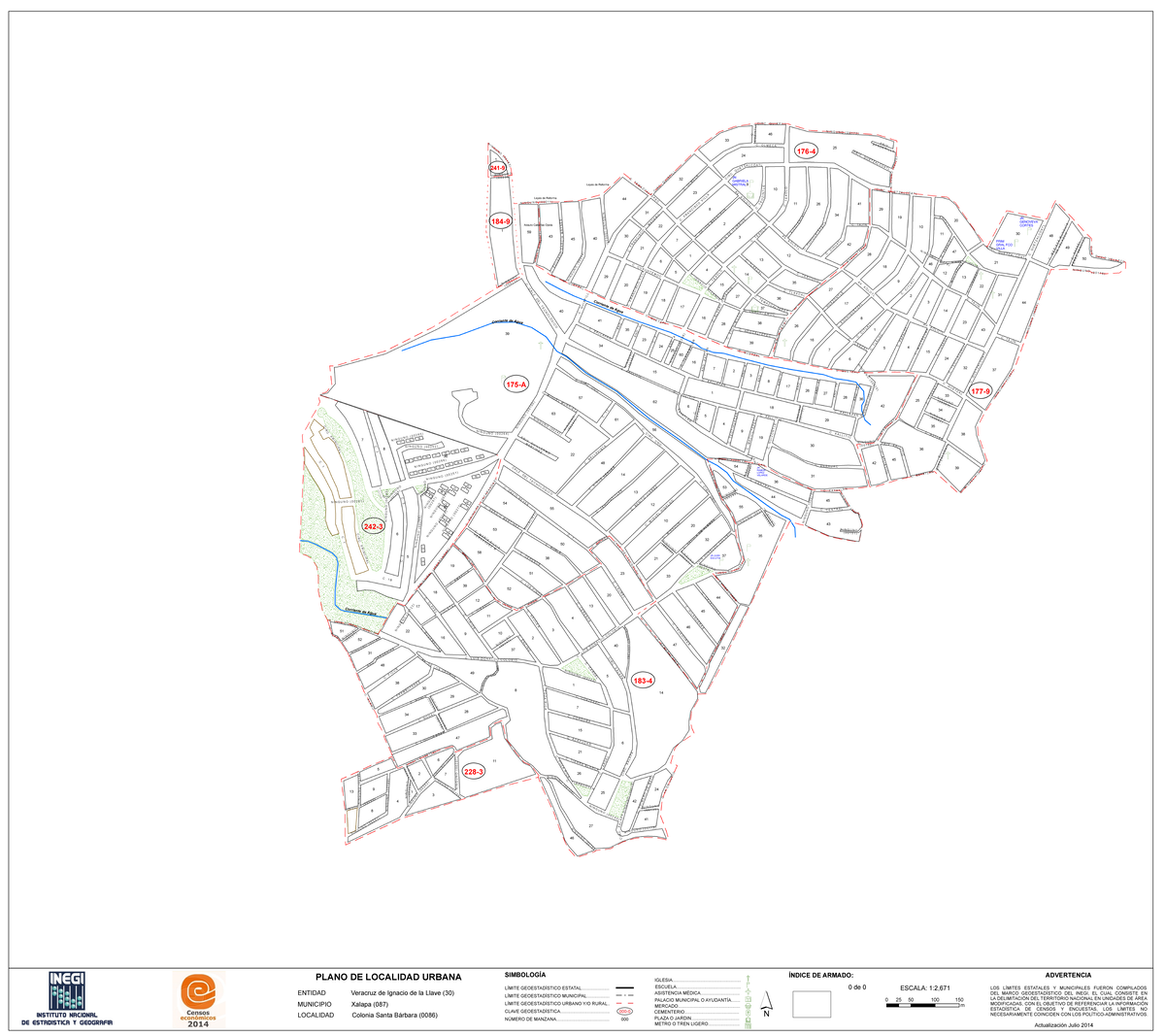 Mapa de AGEB zona - 1 2 3 4 5 6 7 8 9 10 12 13 14 15 16 17 18 19 20 21 ...