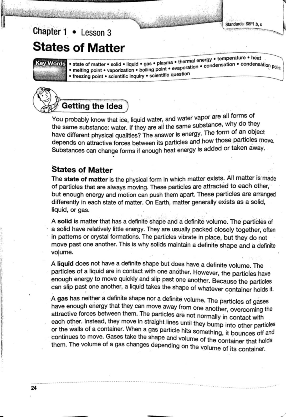 States of Matter printout - Studocu