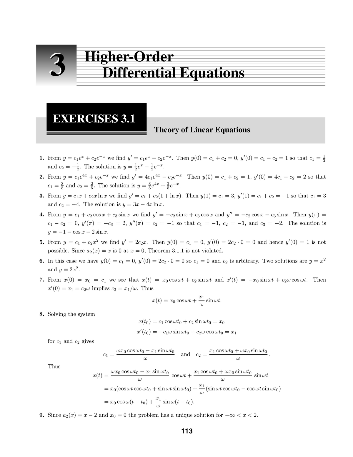 ch03-33-higher-order-differential-equations-exercises-3-theory-of