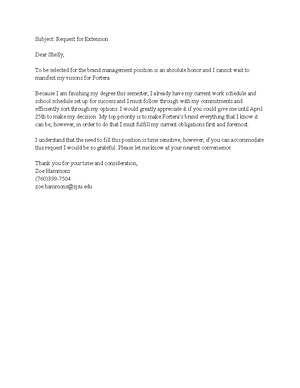 Letter of Resignation BUS Writing - SUBJECT: Notice of Resignation from ...