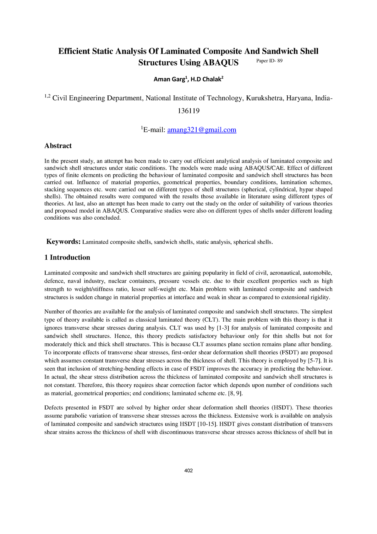 iit structural engineering thesis