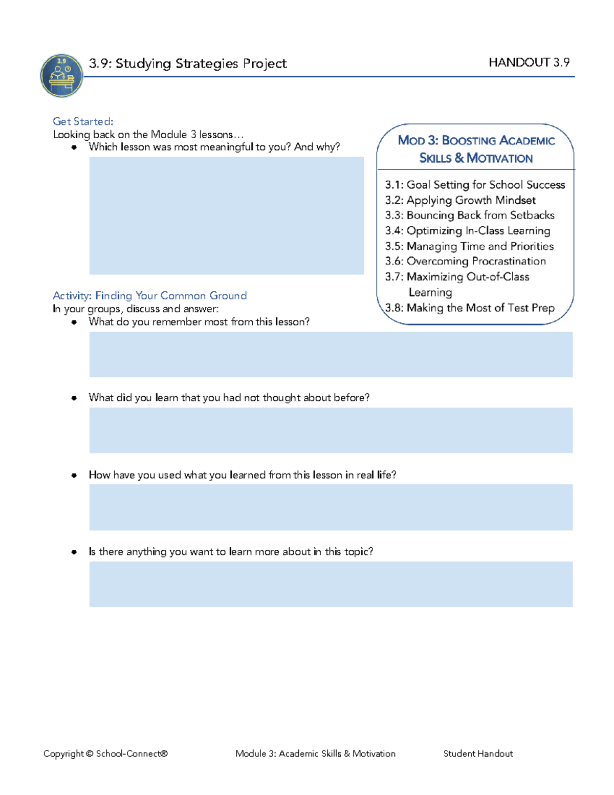 Eduardo Gonzalez - 3.9 Study Strategies Project - Get Started: Looking ...