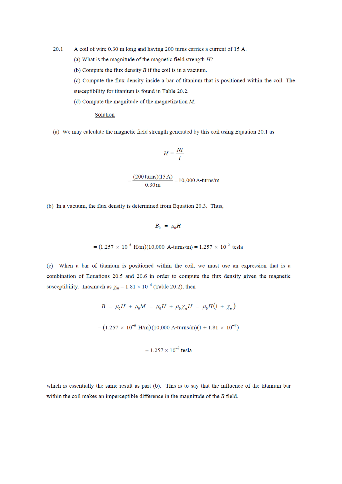 Tutorial magnetic QA - Introduction to Material Science Engineering ...