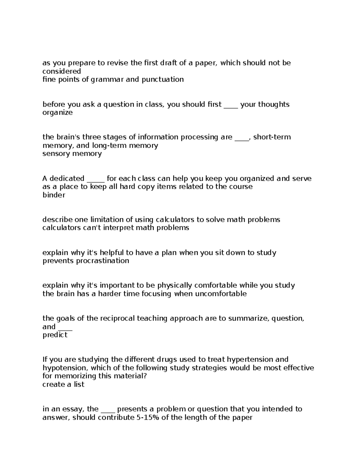 7 and 10 study guide - really helps understand the material create ...