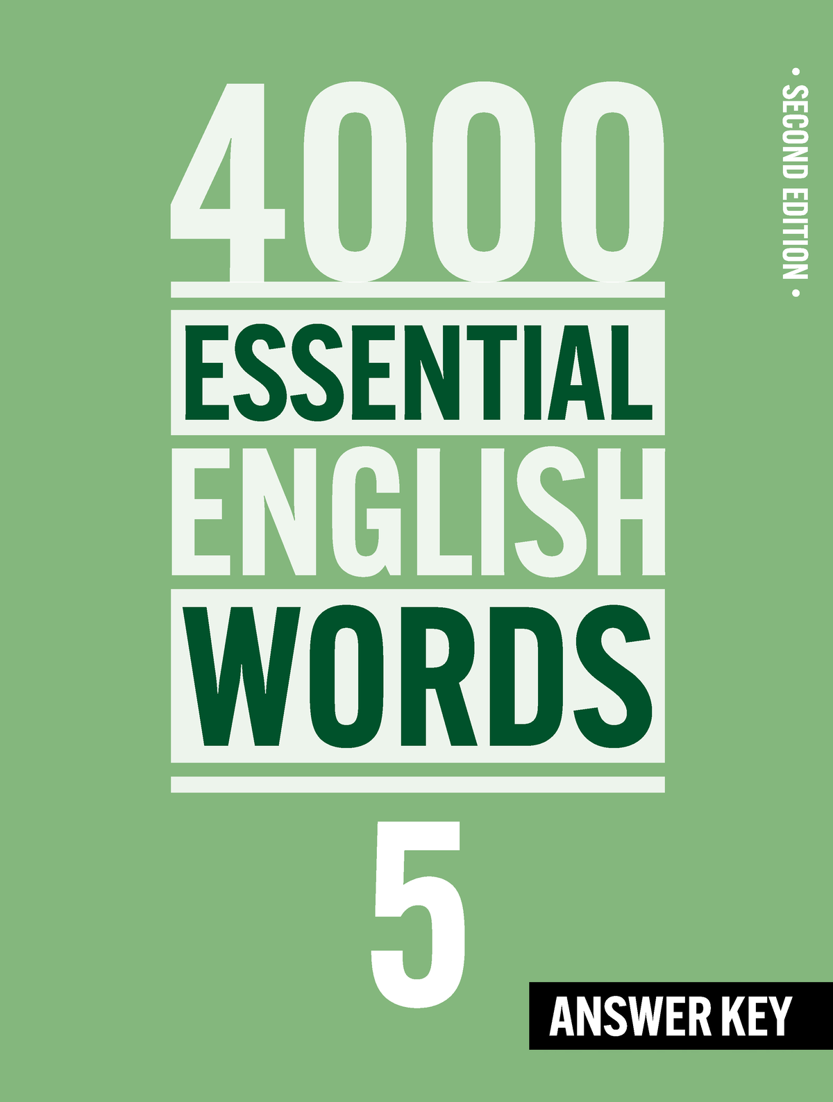 4000 Essential English Words 2e 5 (2nd Edition) Answer Key - 5 4000 ...