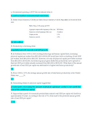Writing Assignment 2 - Econ 102 Lisa Pant Prof Christopher Clarke WSU ...