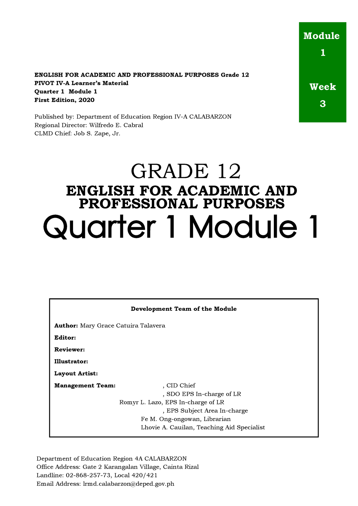 EAPP-Module Critical-Approaches-in-Writing-a-Critique-Paper - ####### 1 ...