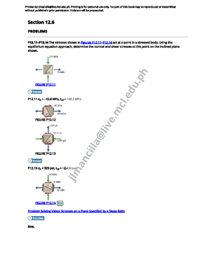 ME101-1P A38 BW1 - problem solving - Material Science and Engineering ...
