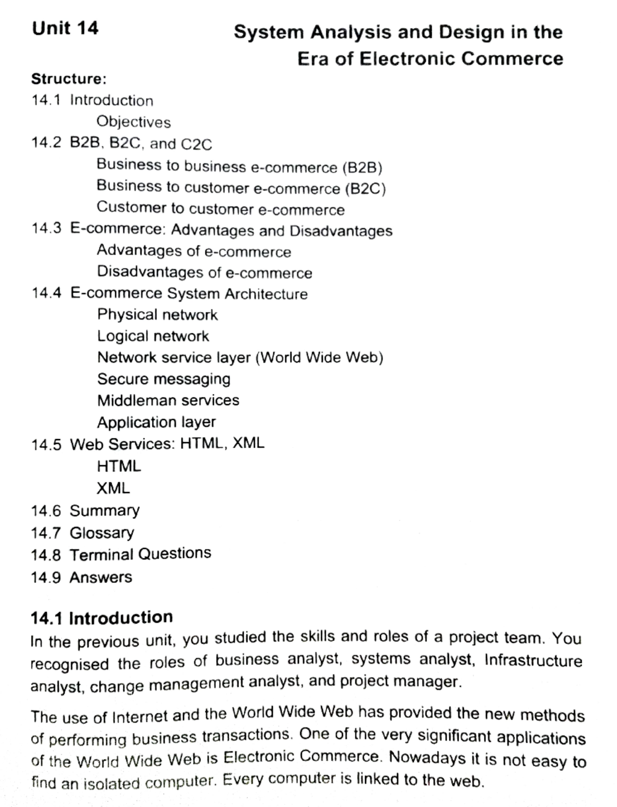 System Analysis and Design System Analysis and Design in the Era of