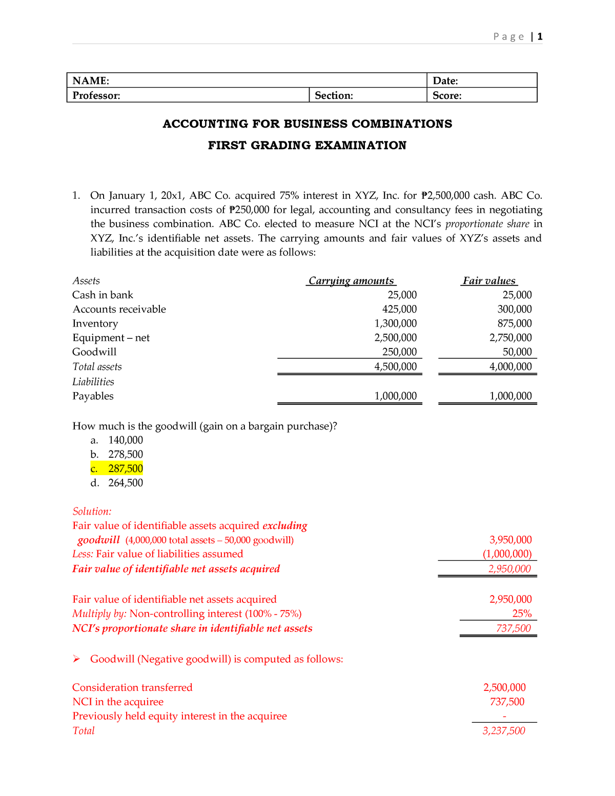 Financial Management Lecture Notes Financial Management Lecture Notes ...