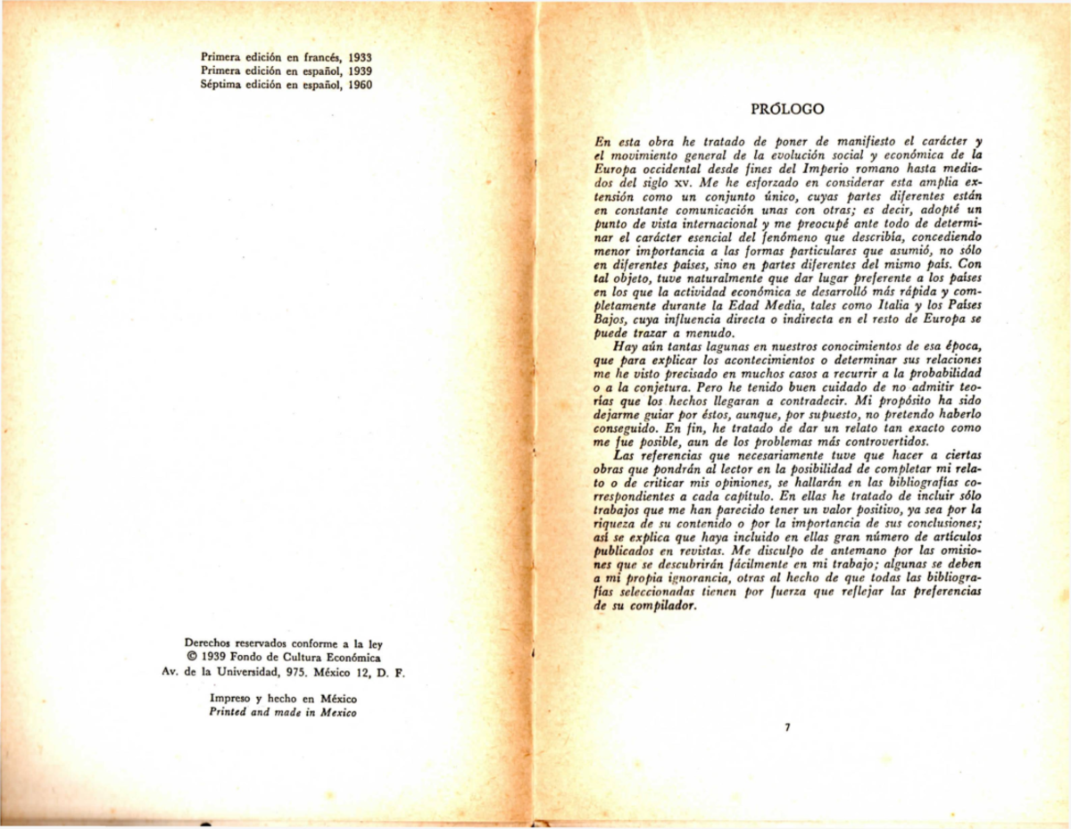 3Hist econ y social Edad Media (Pirenne) - Primera edición en francés