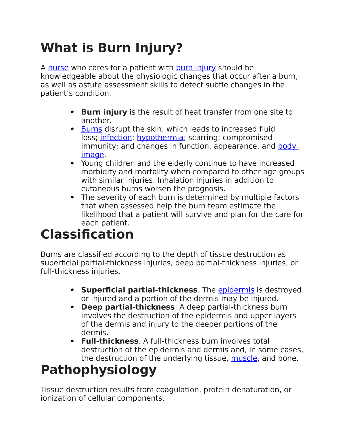 what-is-burn-injury-burn-injury-is-the-result-of-heat-transfer-from-one-site-to-another-burns