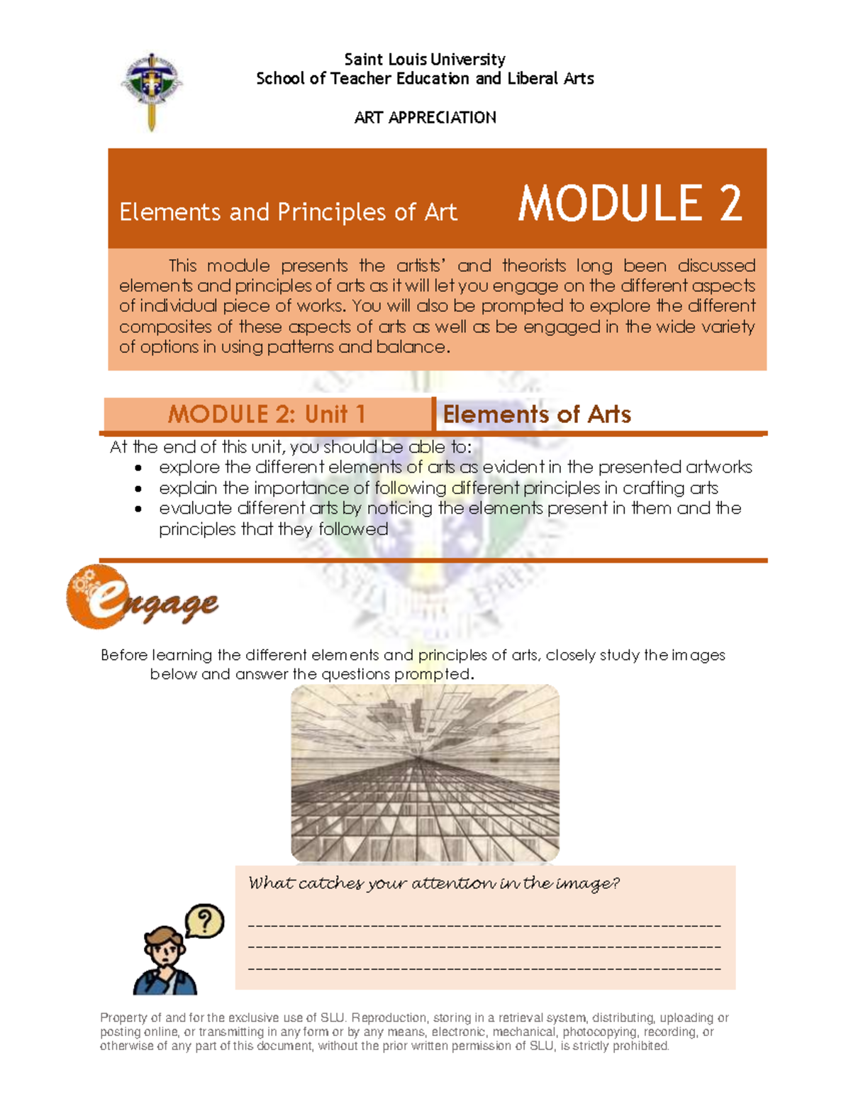 Module 2 - School of Teacher Education and Liberal Arts ART ...