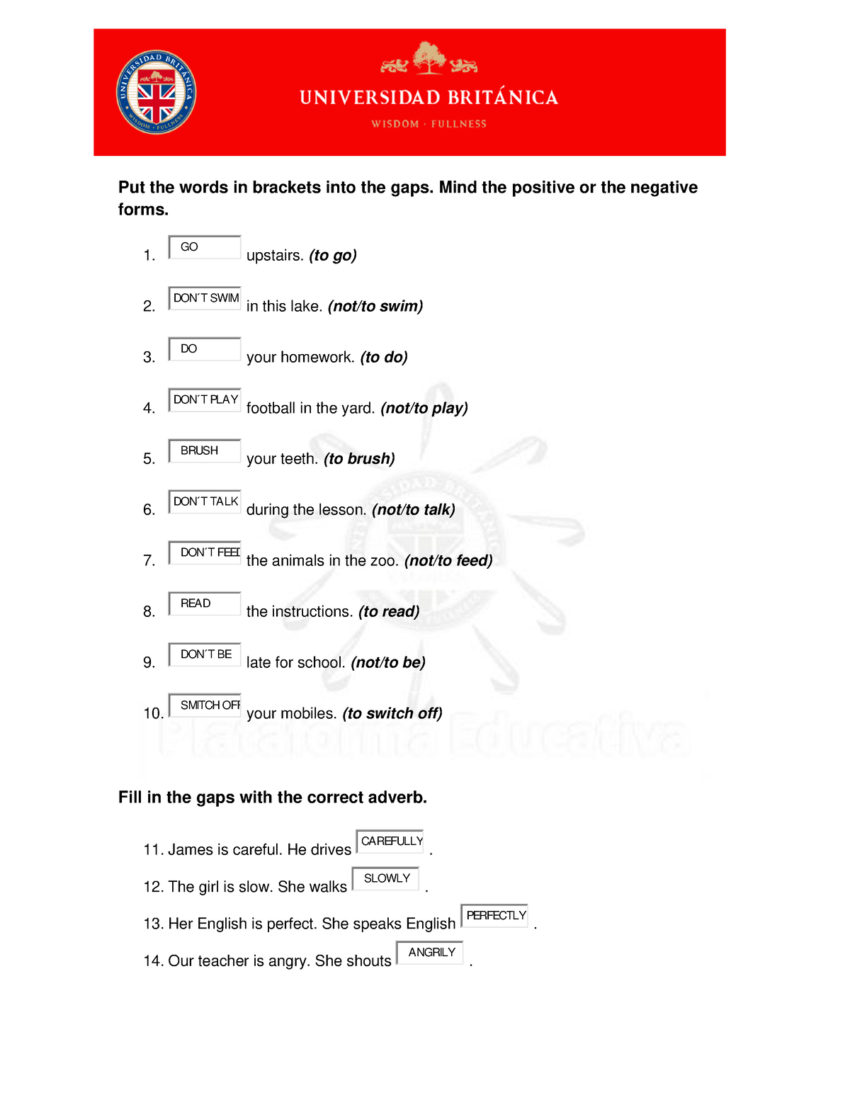 tarea-sem5-ing-ii-ejercicios-put-the-words-in-brackets-into-the