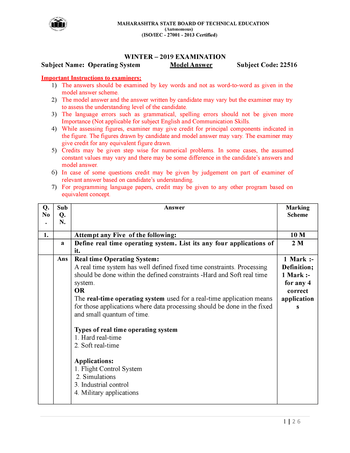 OSY practice matrials - MAHARASHTRA STATE BOARD OF TECHNICAL EDUCATION ...